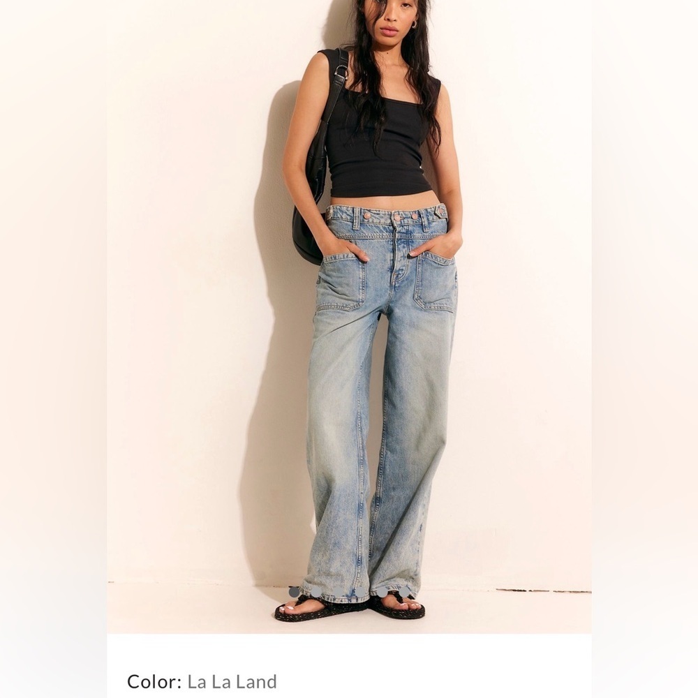 We the Free Palmer Cuffed Jean size 27 “La La Land”